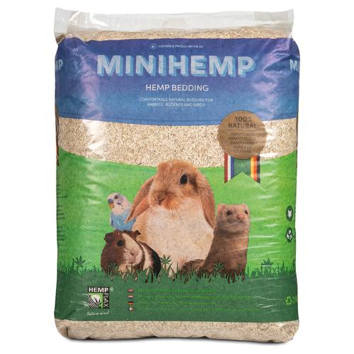 Sparpaket: 4x 3kg Minihemp Hemp Bedding Kleintier