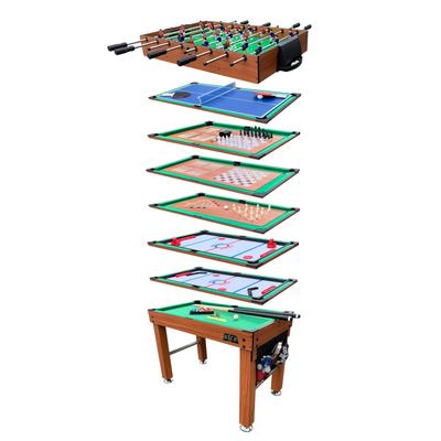 KICK Defender 48" 10-in-1 Multi-Game Table - Combo Game Table Set for Family and Friends