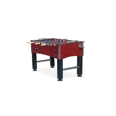 KICK Royalton 55" Foosball Table - Includes Set of 26 uniformed and Counterbalanced Men - Family, Friends, and Game Room