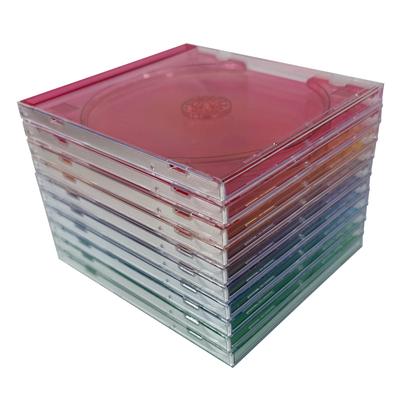 TEMU 5, 10, 25, 50 Pcs 1 (cd) Assorted Assembled Clear Cd 10.4mm - Plastic