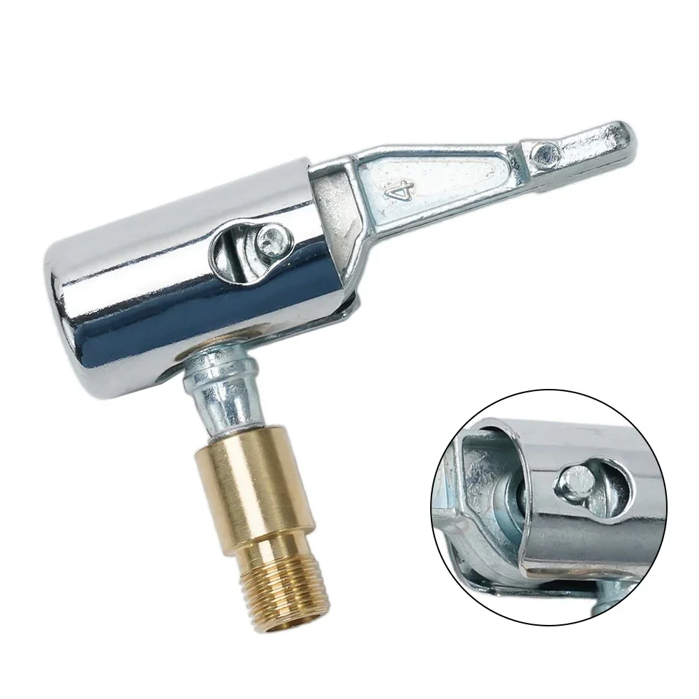 Mandrin de pneu à Air de verrouillage, pompe gonflable Portable pour Valve de pneu de voiture, compresseur de Clip, gonfleur de pneu, mandrin de pneu avec connecteur barbelé
