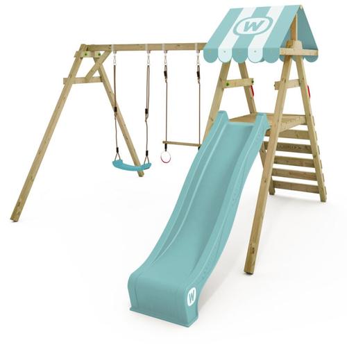 Schaukelgestell Kinderschaukel Smart Ace mit Rutsche Schaukel, Schaukelgerüst, Doppelschaukel,