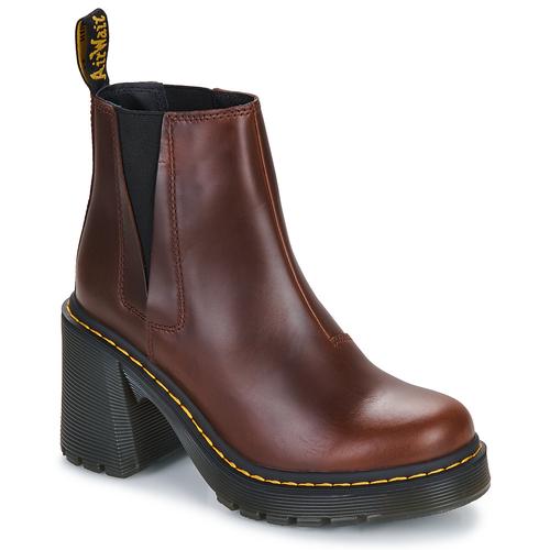 Dr. Martens Spence Dark Brown Classic Pull Up Stiefeletten (damen)