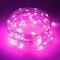 st. Patrick's Day Lights 9pcs 2m 20 LED-Lichterketten warmweiß weiß rot Gypsophila LED-Leuchten im Freien schneidbar neues Design USB-betriebene Gartenhof-Dekorationslampe