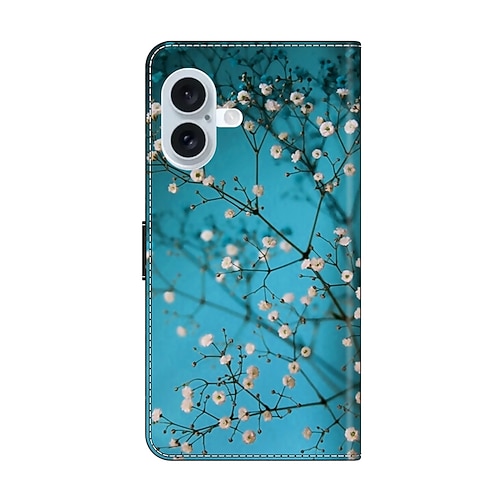 Handy Hülle Handyhüllen Für iPhone 16 15 14 Pro Max Plus 13 12 11 Pro Max Mini Rückseite Mit Ständer Stoßfest Retro PU-Leder Image