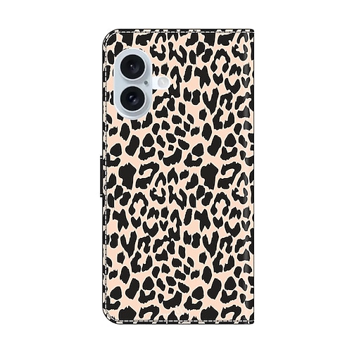 Handy Hülle Handyhüllen Für iPhone 16 15 14 Pro Max Plus 13 12 11 Pro Max Mini Rückseite Mit Ständer Stoßfest Retro PU-Leder Image