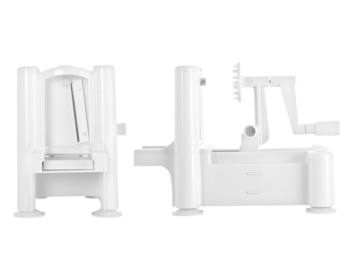 3-Klingen-Spiralschneider grüne Linie weißer Kunststoff Image