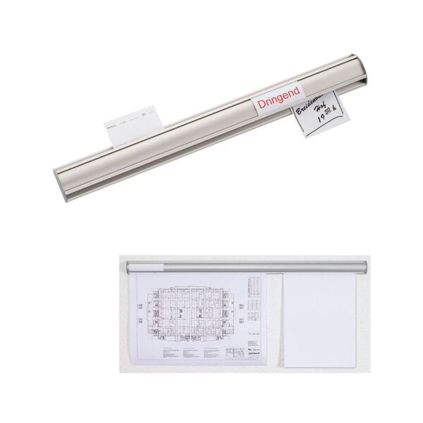 MAUL Klemmleiste »MAULballfix« Aluminium 50,6 cm grau