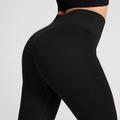 Per donna Pantaloni da yoga Leggings da yoga Patchwork Vita Alta Yoga Allenamento in Palestra Pilates Collant Nero Rosa Verde militare Autunno Gli sport Abbigliamento sportivo Elasticizzato Taglia