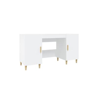 vidaXL Schreibtisch Weiß 140x50x75 cm Holzwerkstoff Image