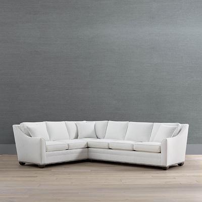 Warren 2-pc. Right-Arm Facing Sofa Sectional - Enamel Greystroke - Frontgate