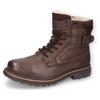 Winterboots DOCKERS BY GERLI, Herren, Gr. 41, braun, Nappaleder, casual, Schuhe, Stiefel, Boots mit Warmfutter