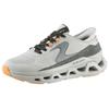 Slip-On Sneaker SKECHERS "GLIDE-STEP ALTUS", Herren, Gr. 43, grau (hellgrau, dunkelgrau), Mesh, Lederimitat, kontrastfarbene Details, sportlich, Schuhe, Slipper, Freizeitschuh, Halbschuh zum Schlupfen