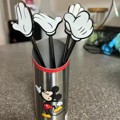 Disney Kitchen | Disney’s Mickey Coffee Stirrers | Color: Black | Size: Os