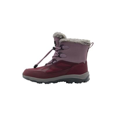 Outdoorwinterstiefel JACK WOLFSKIN "VOJO SHELL XT TEXAPORE MID K", Kinder, Gr. UK 3,5 - EU 36, Normalschaft, lila (wild, blossom), Hauptmaterial: Leather ; ;Second Material: Synthetic; Futter: Texapore Ecosphere Pro ;Sole: Rubber / EVA; 100% Rubber/... Image