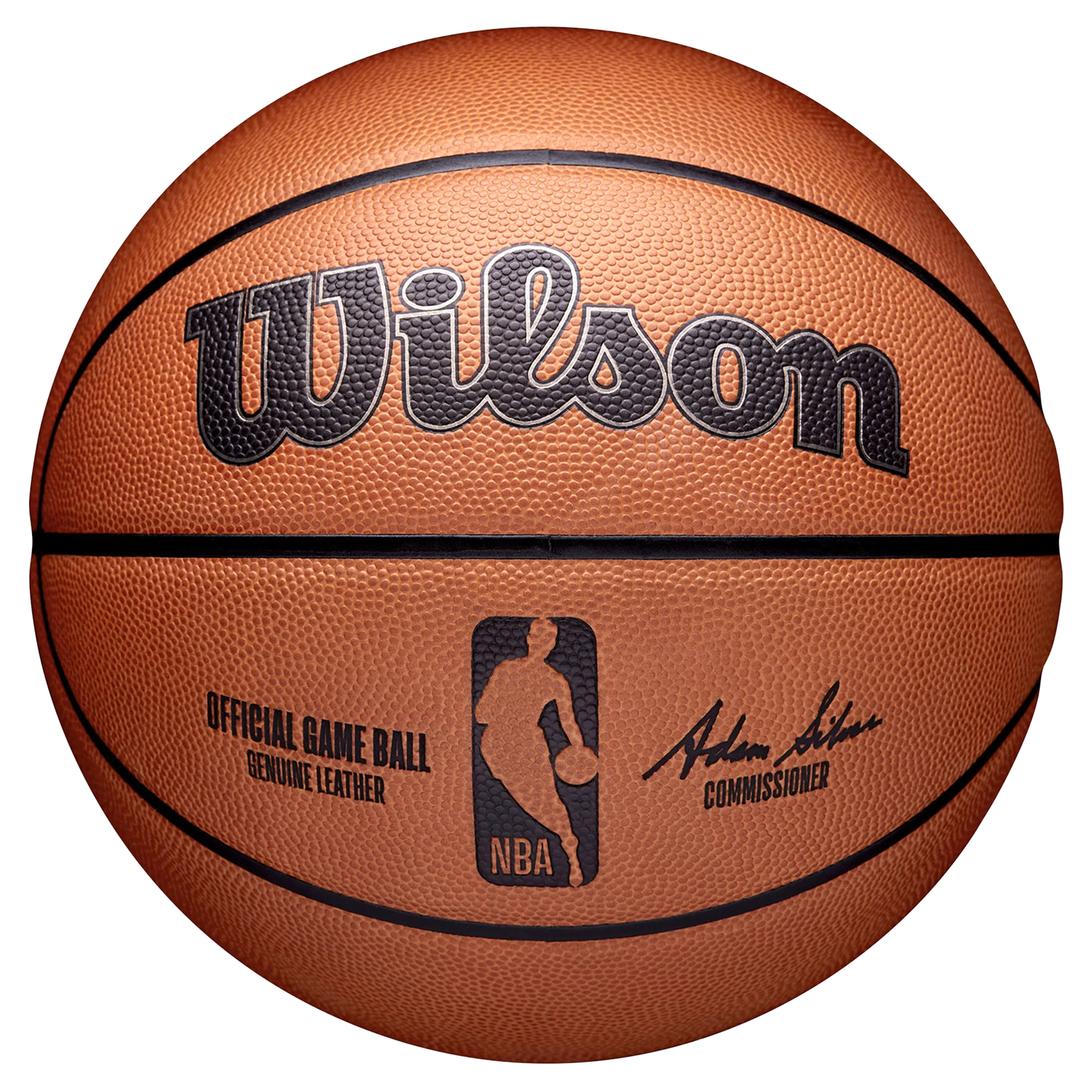 Unsignierter offizieller Wilson NBA-Spielbasketball Image