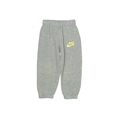 Nike Sweatpants: Gray Sporting & Activewear - Size 4Toddler