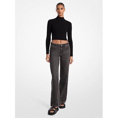 Michael Kors Wide-Leg Jeans Grey 2