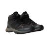 Wanderschuh THE NORTH FACE "M HEDGEHOG MID GORE-TEX", Gr. 46, schwarz (tnf schwarz, asphalt grau), Synthetik, sportlich, Schuhe, wasserdicht