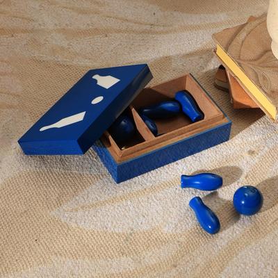 Expobazaar Blue Resin Bowling Game Box