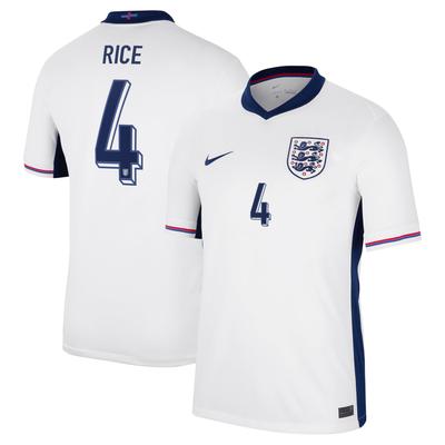 England Nike Stadium Heimtrikot 2024 mit Aufdruck Rice 4 Image
