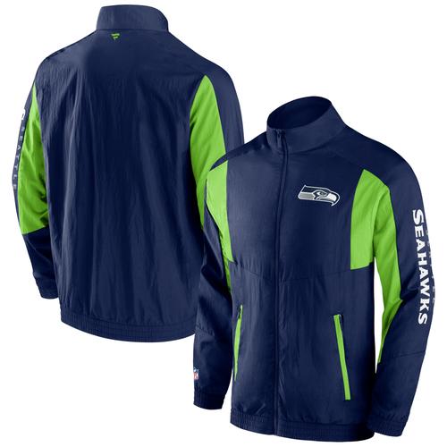 Seattle Seahawks Woven Track Jacke - Herren