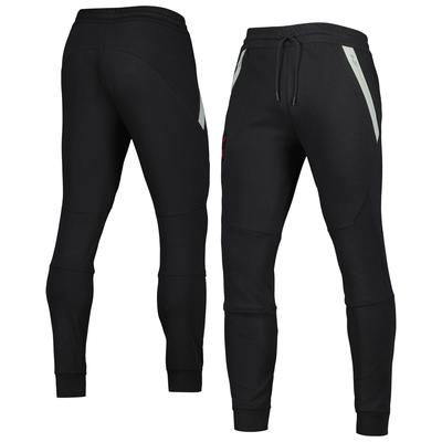 Schwarze adidas FC Dallas 2023 Player Club Reisehose für Herren Image