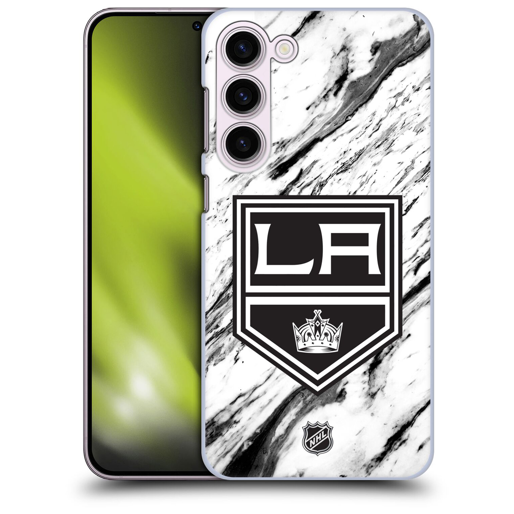 Los Angeles Kings NHL Marble Pattern Grafik Phone Case - Samsung Image