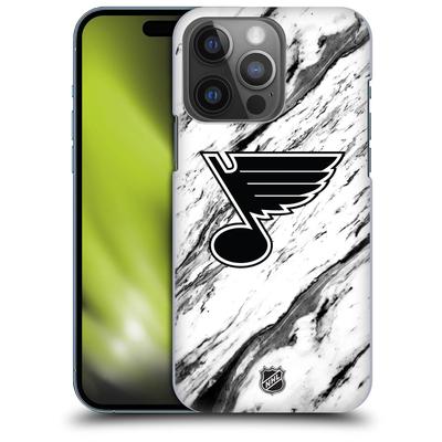 St. Louis Blues NHL Marble Pattern Grafik Phone Case - iPhone Image