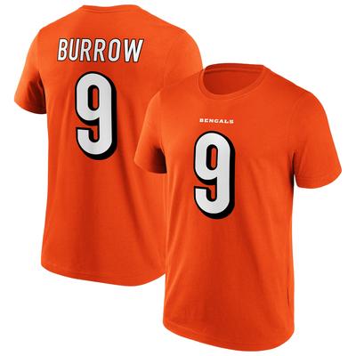Cincinnati Bengals Alternate Name & Number T-Shirt - Joe Burrow - Herren Men Image