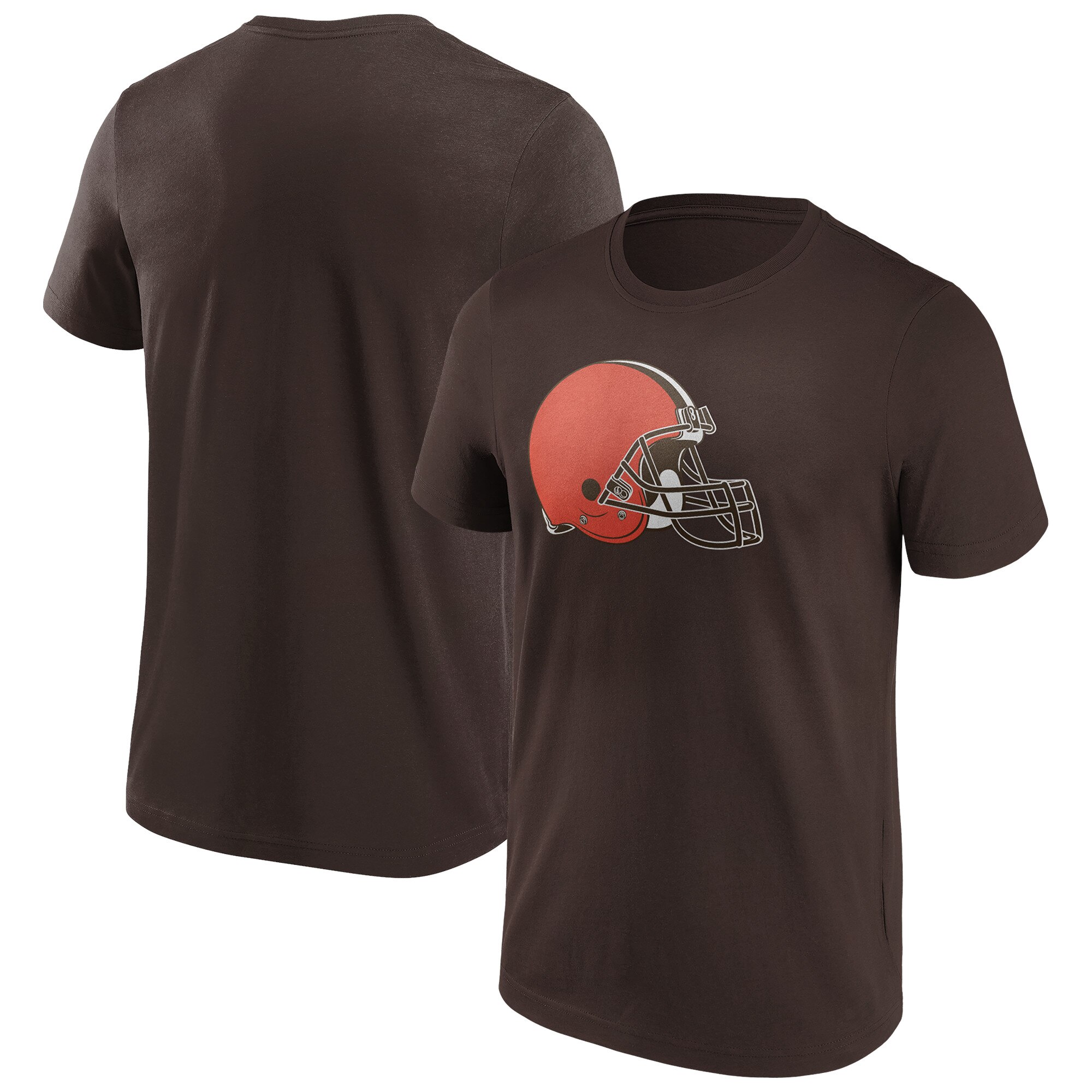 Cleveland Browns Primary Color Logo T-Shirt - Herren Image