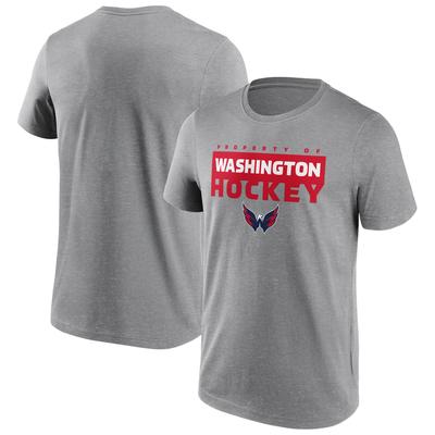Washington Capitals Fanatics Branded Gain Ground T-Shirt - Sportgrau - Herren Image