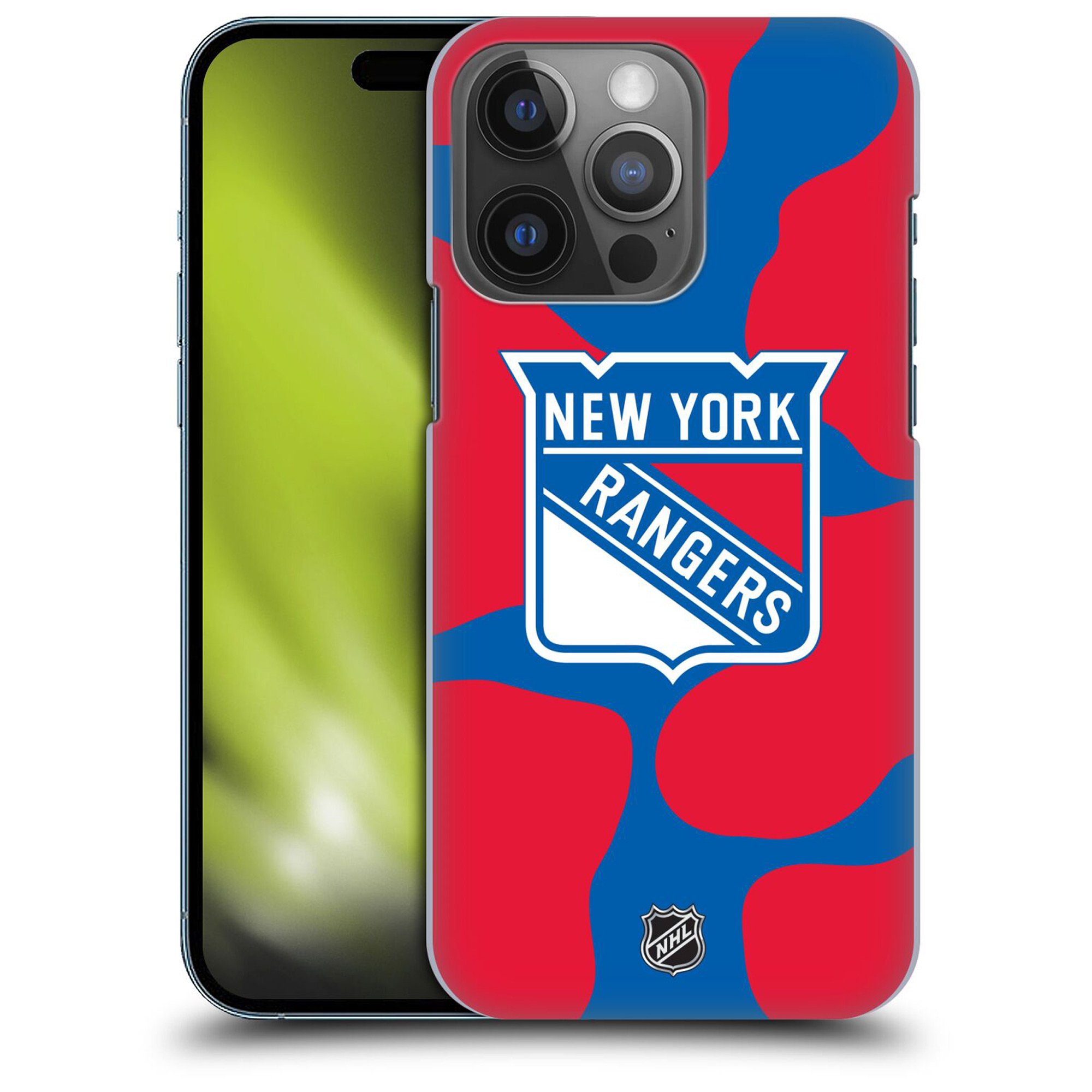 New York Rangers NHL Cow Pattern Grafik Phone Case - iPhone Image