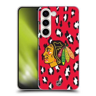 Chicago Blackhawks NHL Leopard Grafik Phone Case - Samsung Image