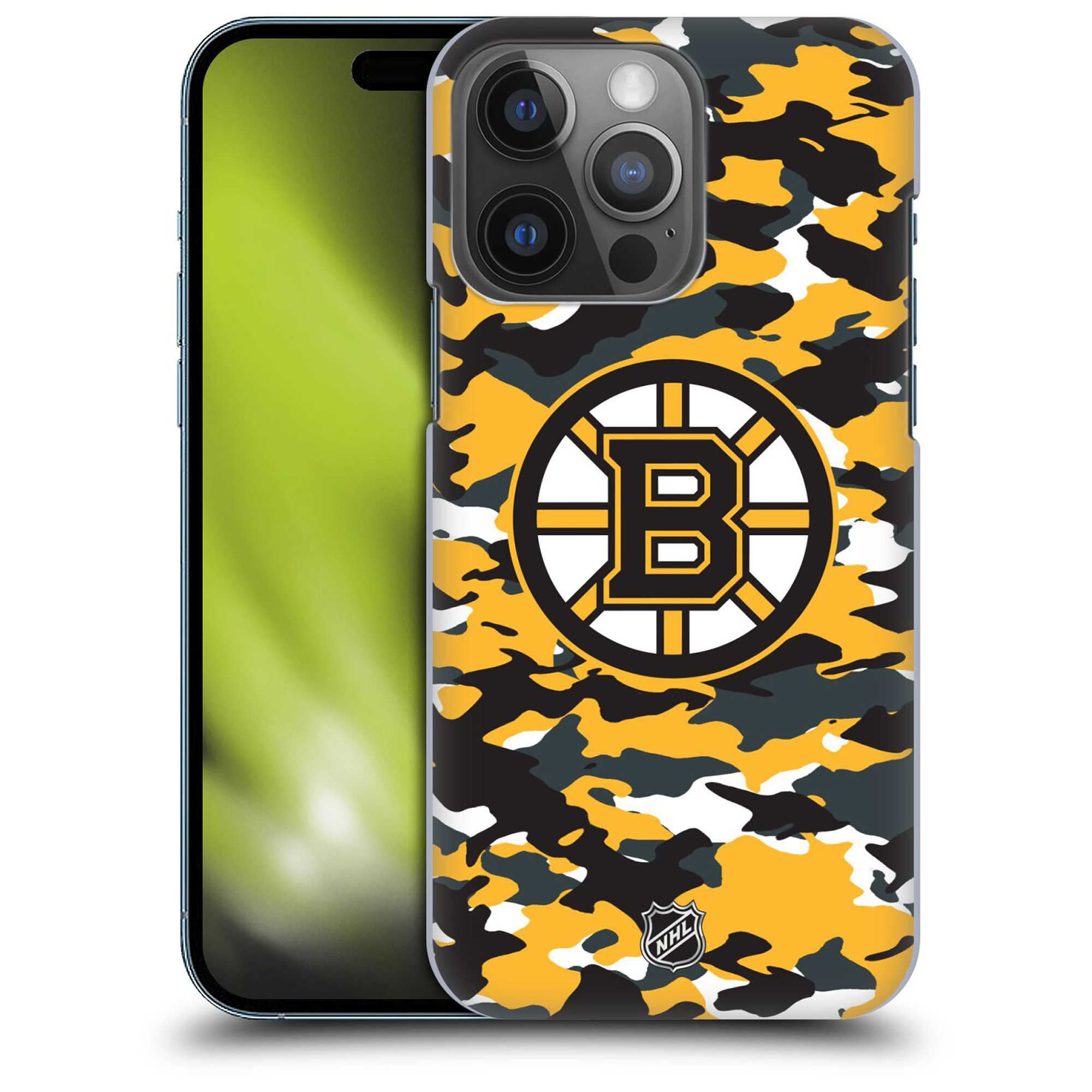 Boston Bruins NHL Camouflage Grafik Phone Case - iPhone Image