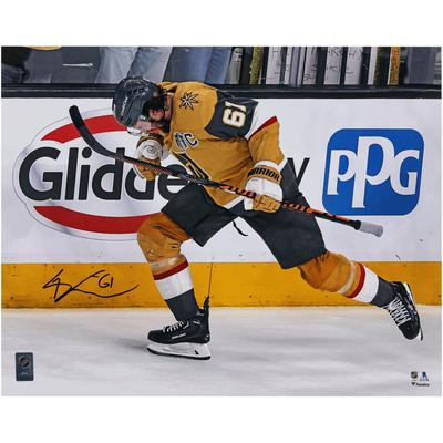 Signiertes Foto von Mark Stone, Vegas Golden Knights, 16 x 20 Zoll, 2023 Stanley Cup Final Game 5 Image