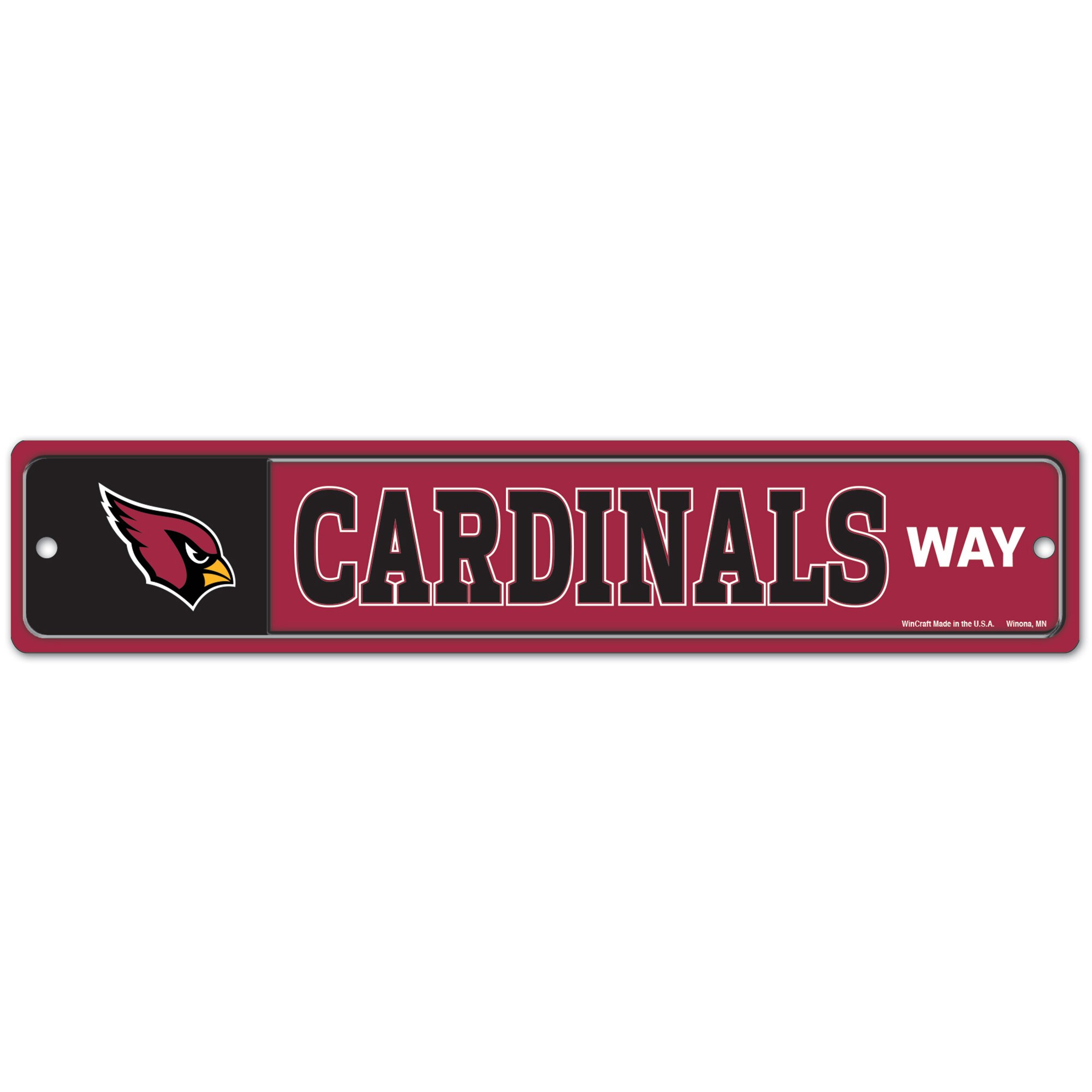 Straßenschild Arizona Cardinals – 3,75h x 19b in Image
