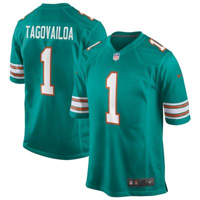Miami Dolphins Nike Game Ausweichtrikot - Aqua - Tua Tagovailoa - Herren Image