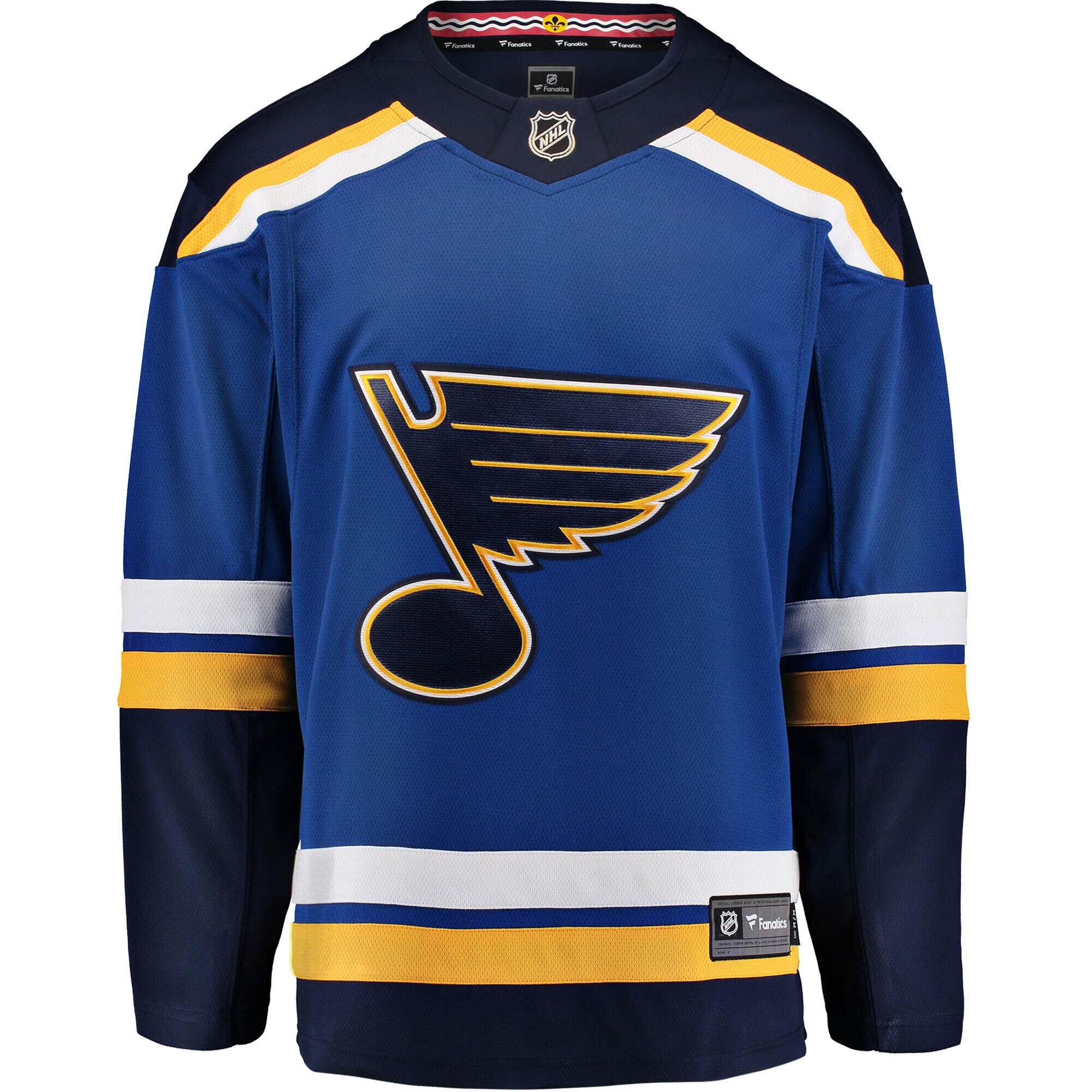 St. Louis Blues Fanatics Branded Breakaway Heimtrikot – Herren Image