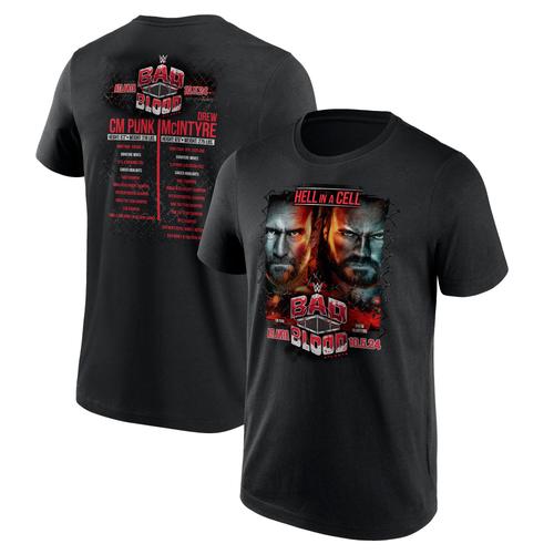 WWE Bad Blood Event T-Shirt - Schwarz - Herren