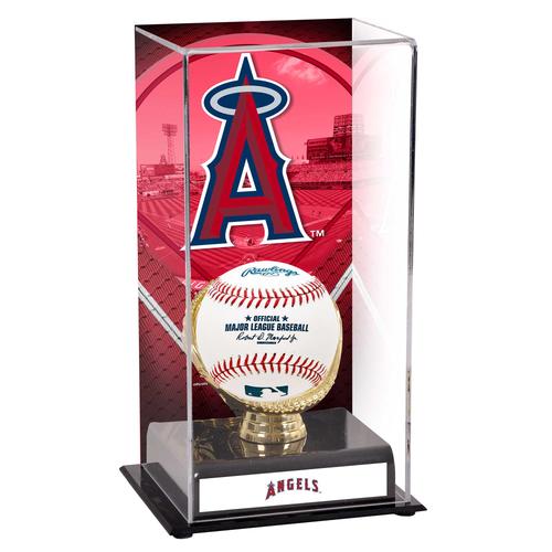 Sublimierte Vitrine mit Bild der Los Angeles Angels