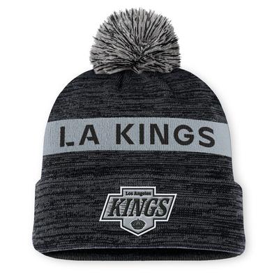 Los Angeles Kings Authentic Pro Rink Beanie-Manschette mit POM Image