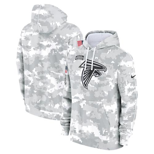 Atlanta Falcons Nike 2024 Salute to Service Club Fleece Hoodie - Herren