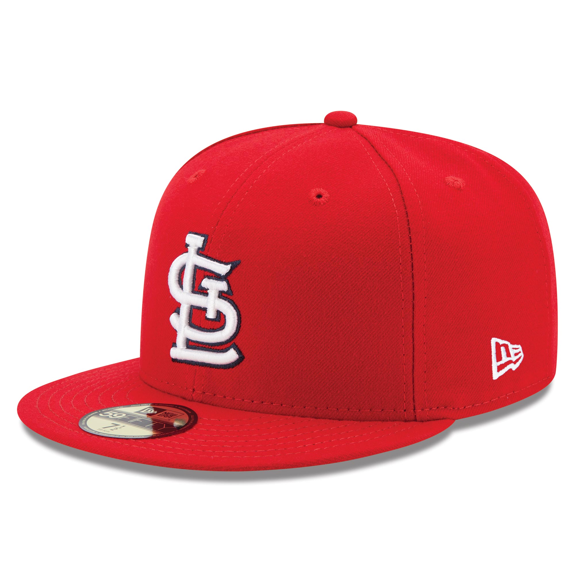 Eng anliegende St. Louis Cardinals New Era Authentic 59FIFTY Spielerkappe Image