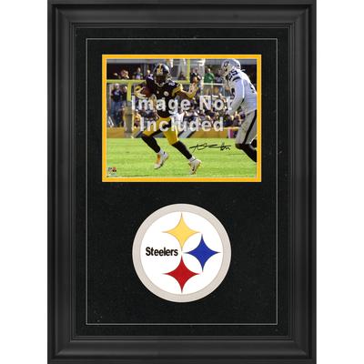 Pittsburgh Steelers Deluxe-Fotorahmen im Querformat, 20,3 x 25,4 cm, mit Team-Logo Image