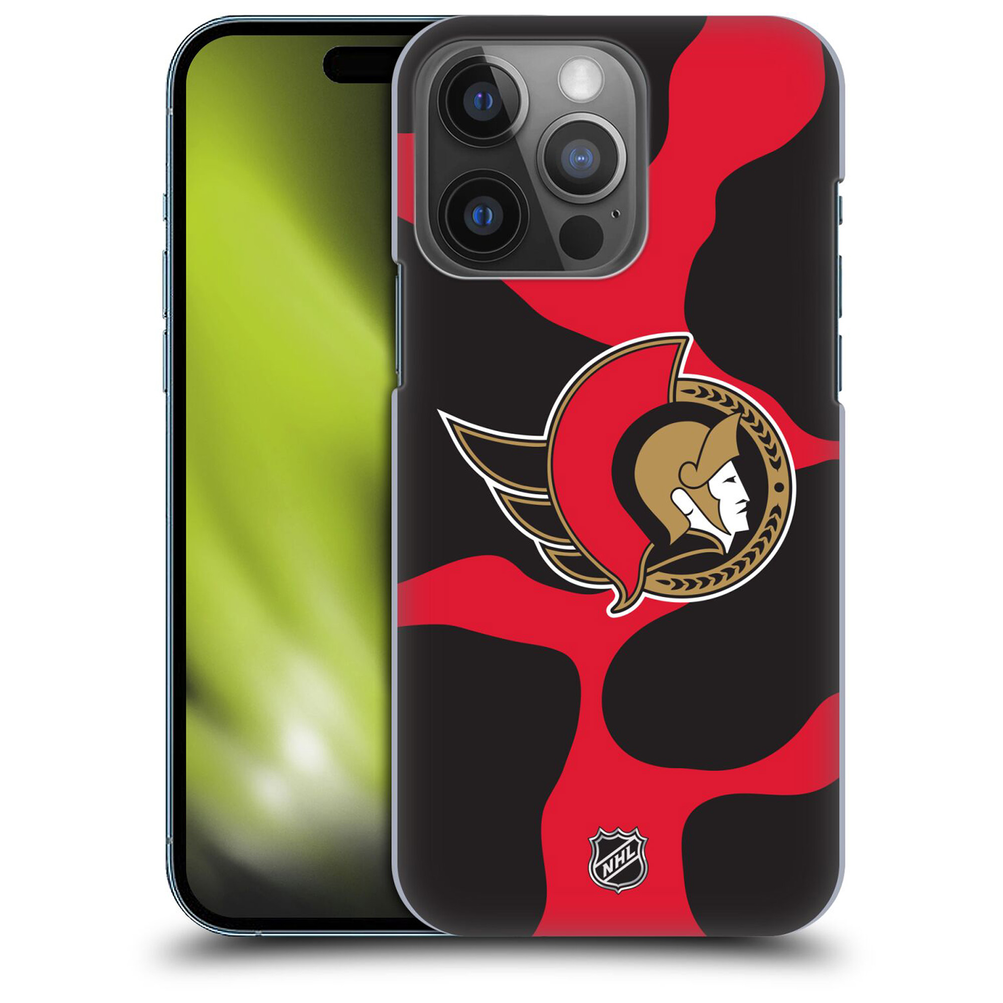 Ottawa Senators NHL Cow Pattern Grafik Phone Case - iPhone Image