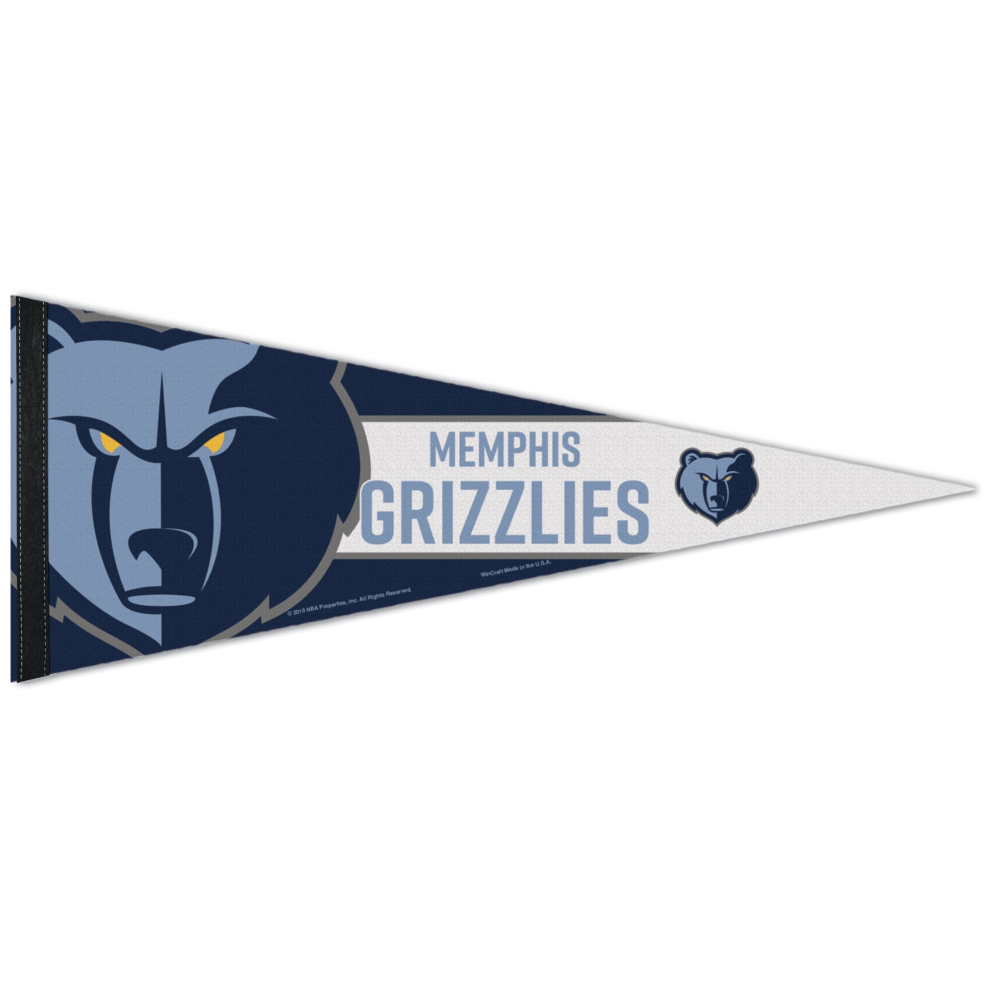Memphis Grizzlies Premium-Wimpel – 30 B x 12 H Zoll Image