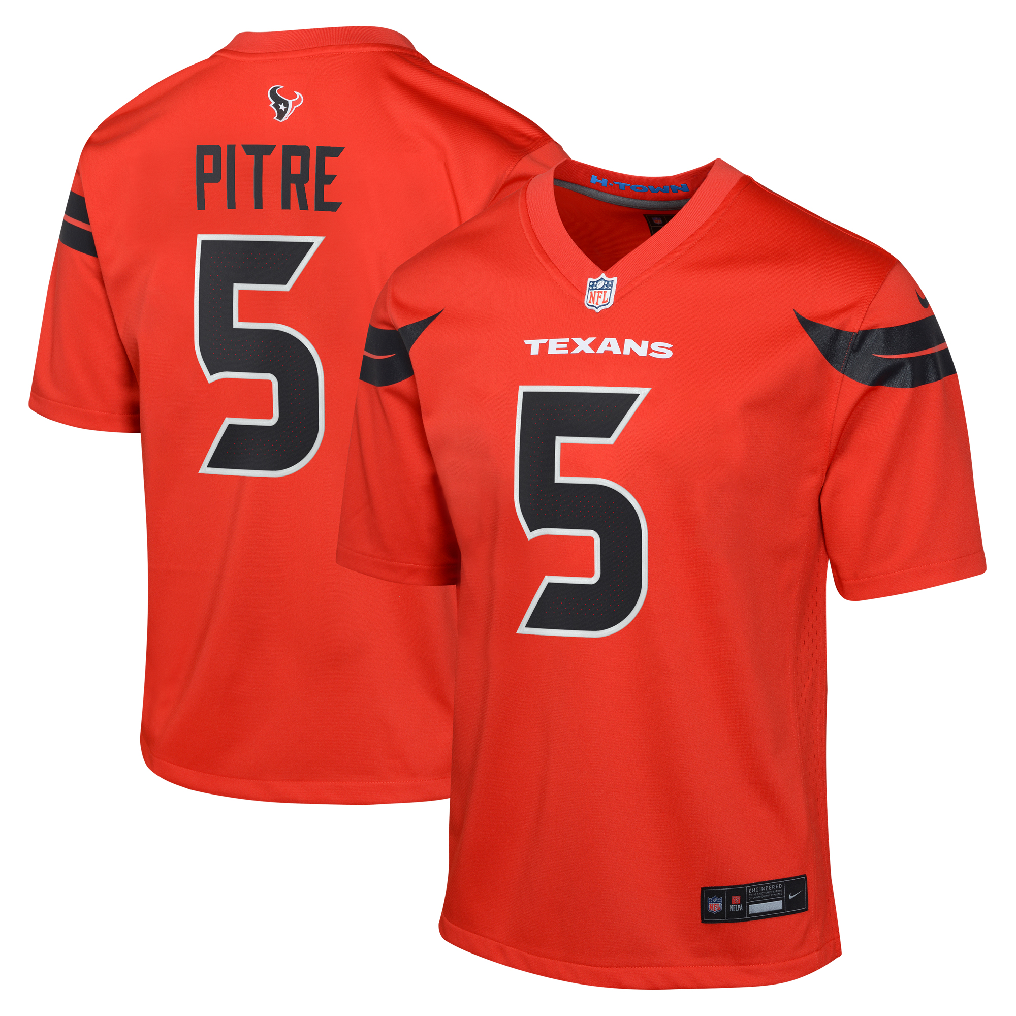 "Houston Texans Nike Game Ausweichtrikot - Rot - Jalen Pitre - Jugendliche" Image