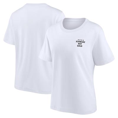 DFB End Credits Grafik Übergroßes T-Shirt - Weiß - Damen Image