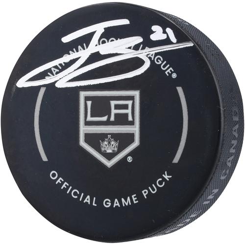 Offizieller Spielpuck von Jordan Spence, Los Angeles Kings, signiert